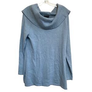 Rabbit Hair Cowl Neck Sweater Light Blue Plus 14/16 NWT Lane Bryant‎ Women's